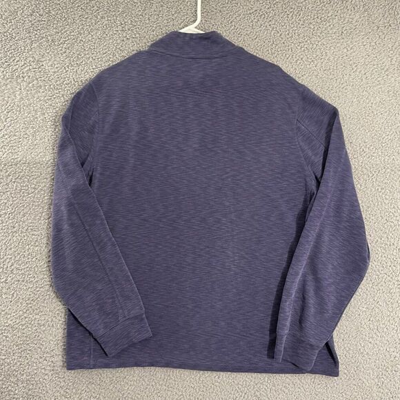 Flag & Anthem Madeflex 1/4‎ Zip Men XL Blue Long Sleeve Pullover Sweatshirt - Picture 6 of 10